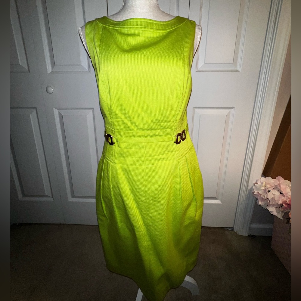Lime Green Laundry by Design Dress